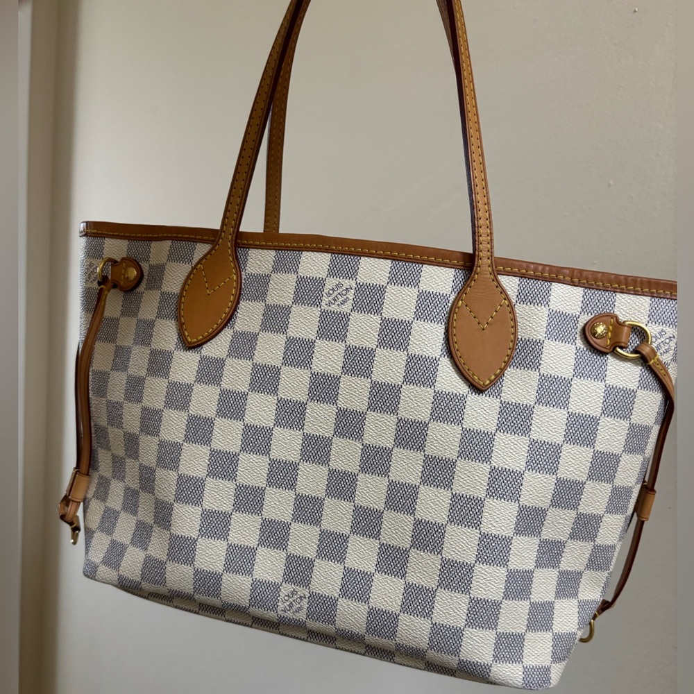 Louis Vuitton Damier Azur Neverfull PM ✨ - Picture 3 of 14